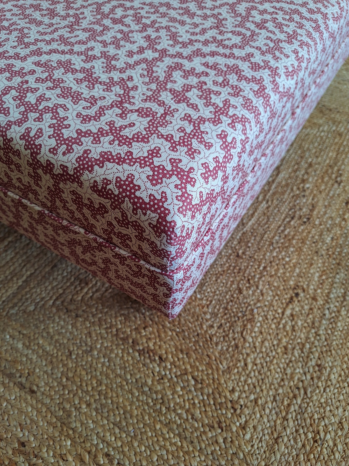 Classic Sanderson Truffle Ottoman