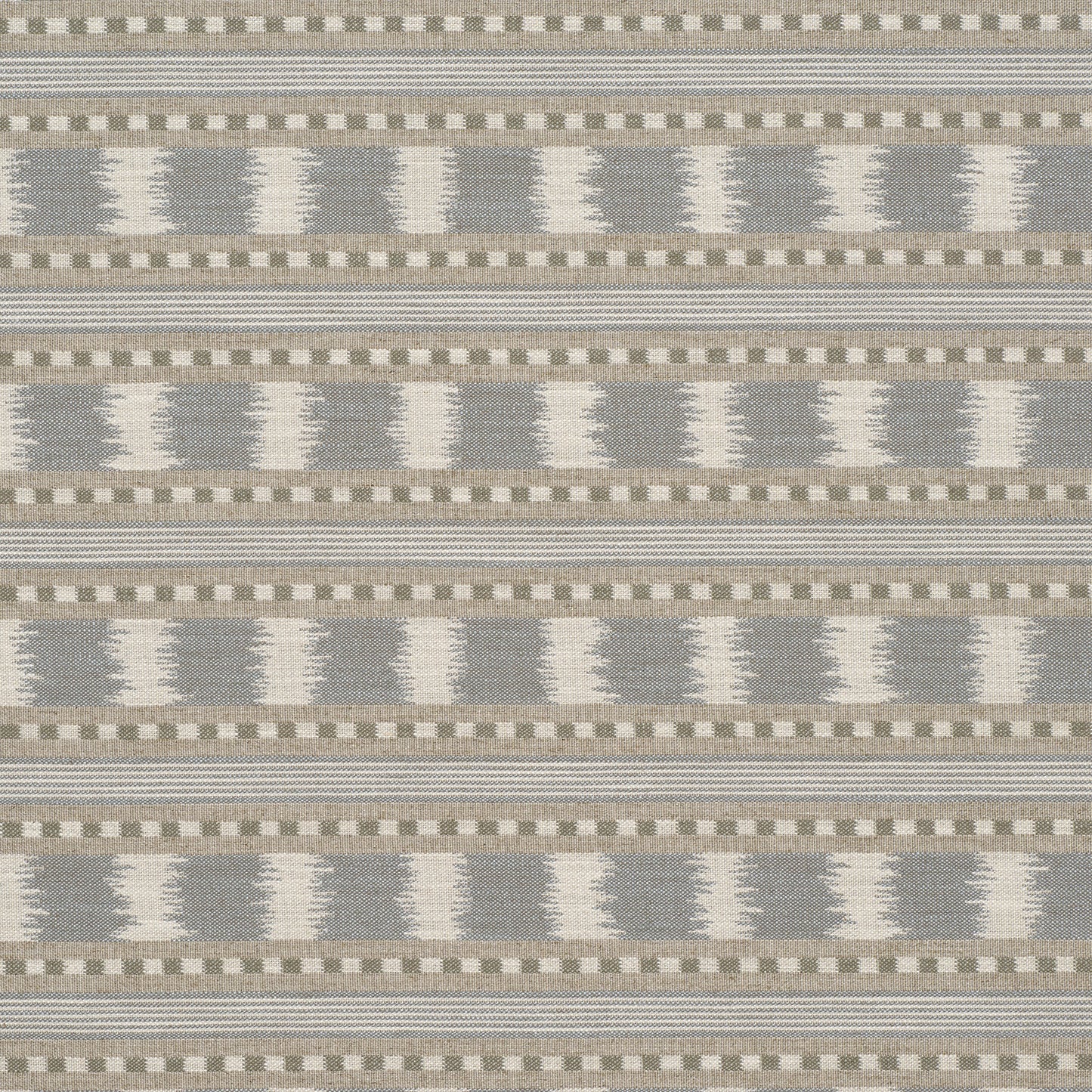 Calder Drum Stool – James Hare Paxton Ikat Stripe