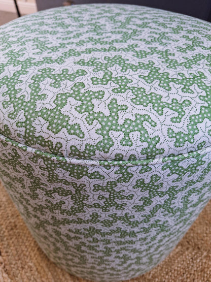 Calder Drum Stool — Printed Cotton