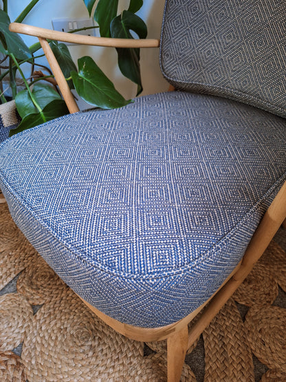 Ercol 203 seat and back cushions in Linwood Westray