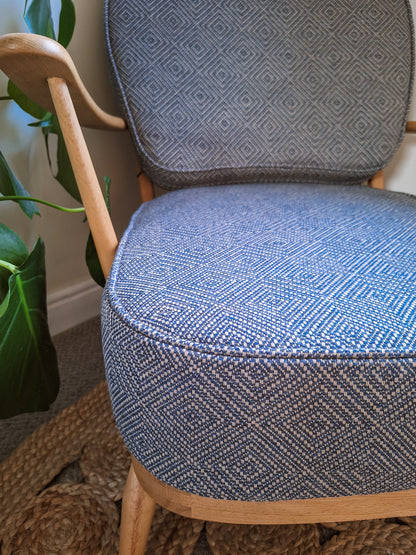 Ercol 203 seat and back cushions in Linwood Westray