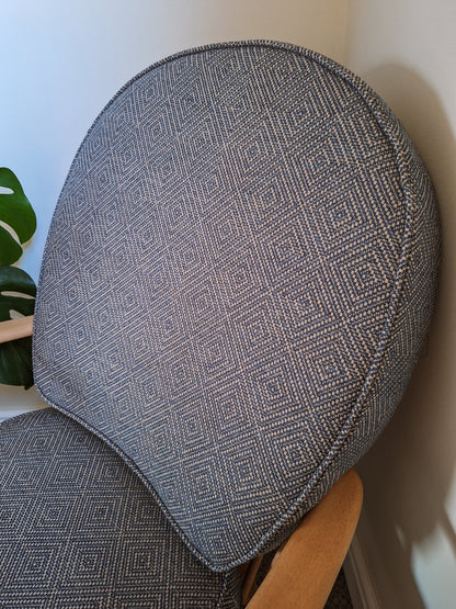 Ercol 203 seat and back cushions in Linwood Westray