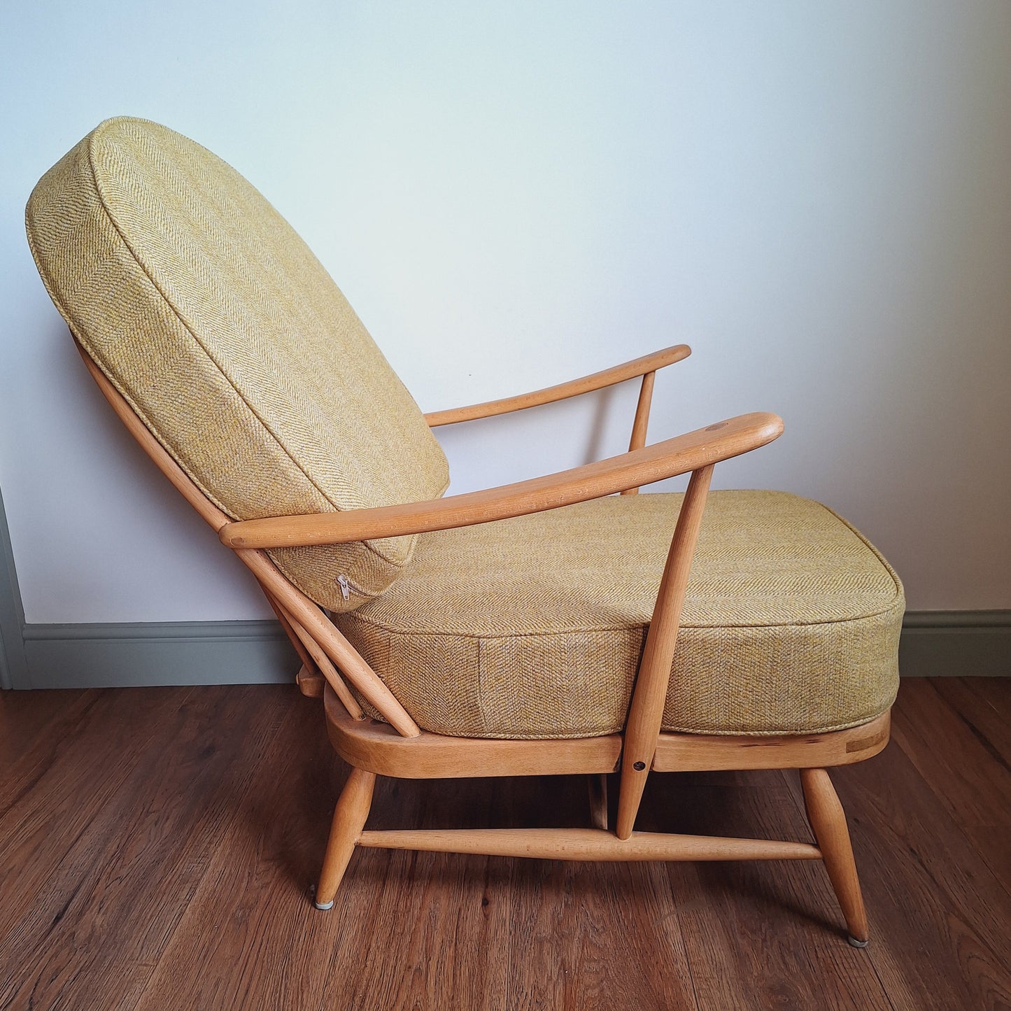 Ercol 203 seat and back cushions in 100% Wool Herringbone