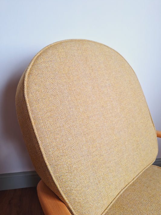 Ercol 203 seat and back cushions in 100% Wool Herringbone