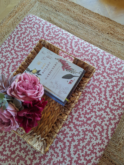 Classic Sanderson Truffle Ottoman