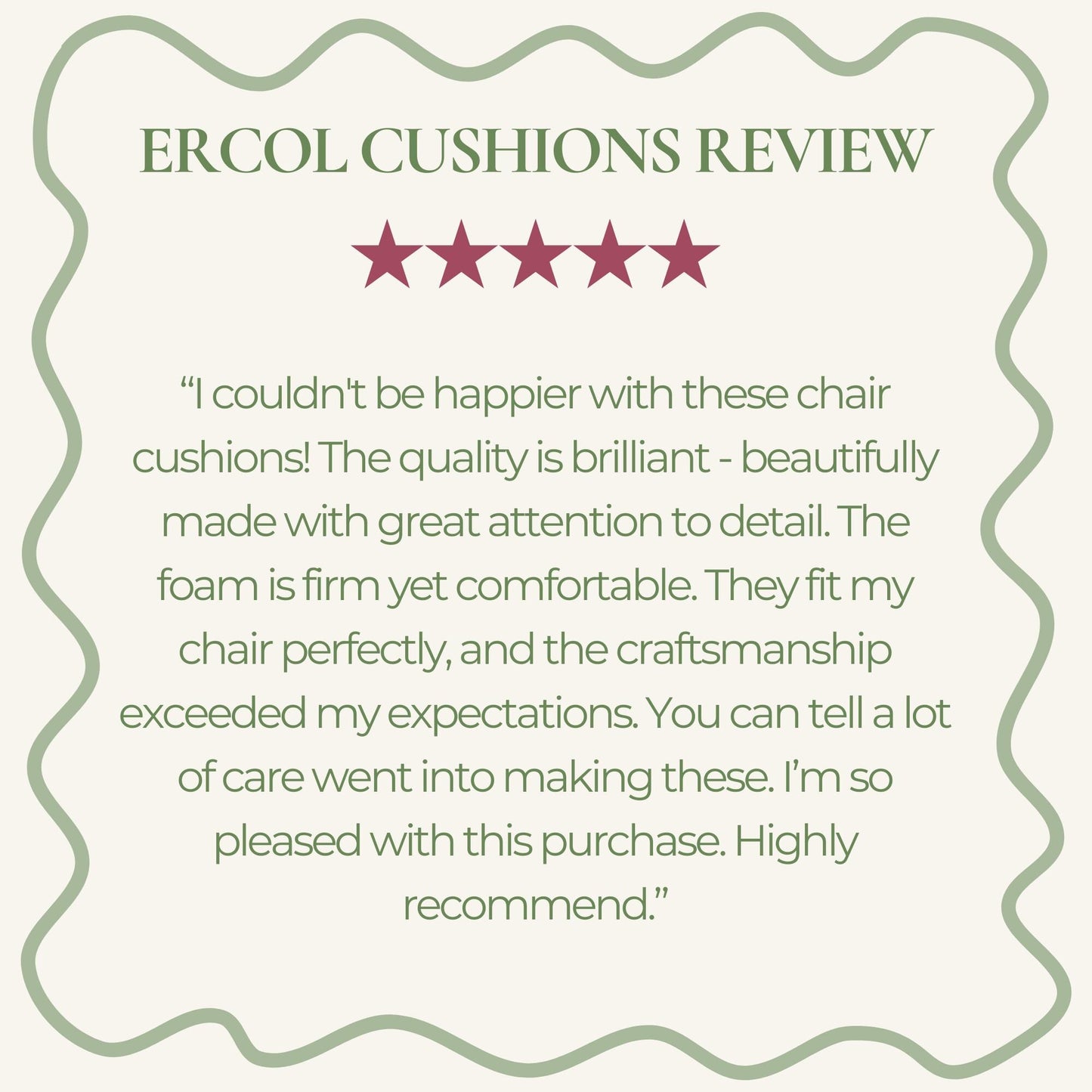 Ercol 203 seat and back cushions in 100% Wool Herringbone