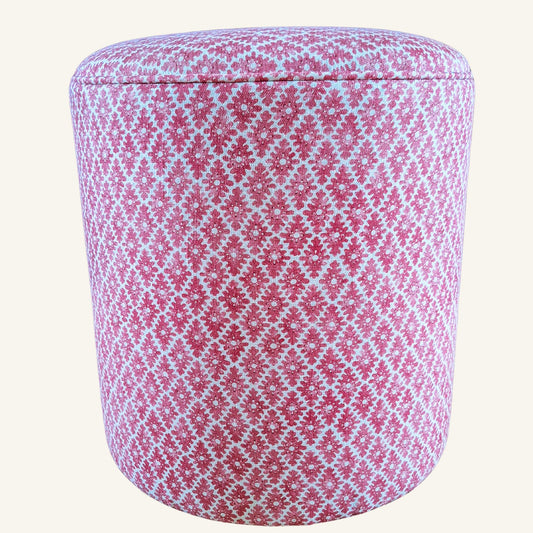 Calder Drum Stool — Linwood Ashfield Linen
