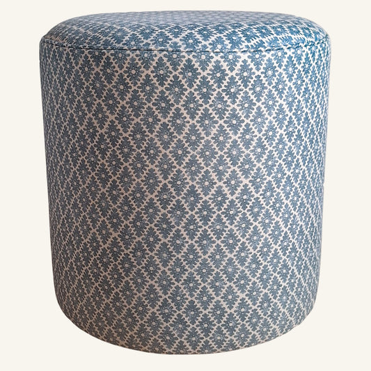 Calder Drum Stool — Ashfield Turquoise