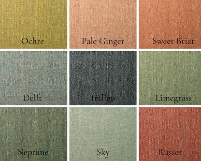 Ercol 203 seat and back cushions in 100% Wool Herringbone