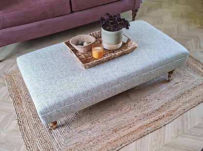 Classic Ottoman in James Hare Flori