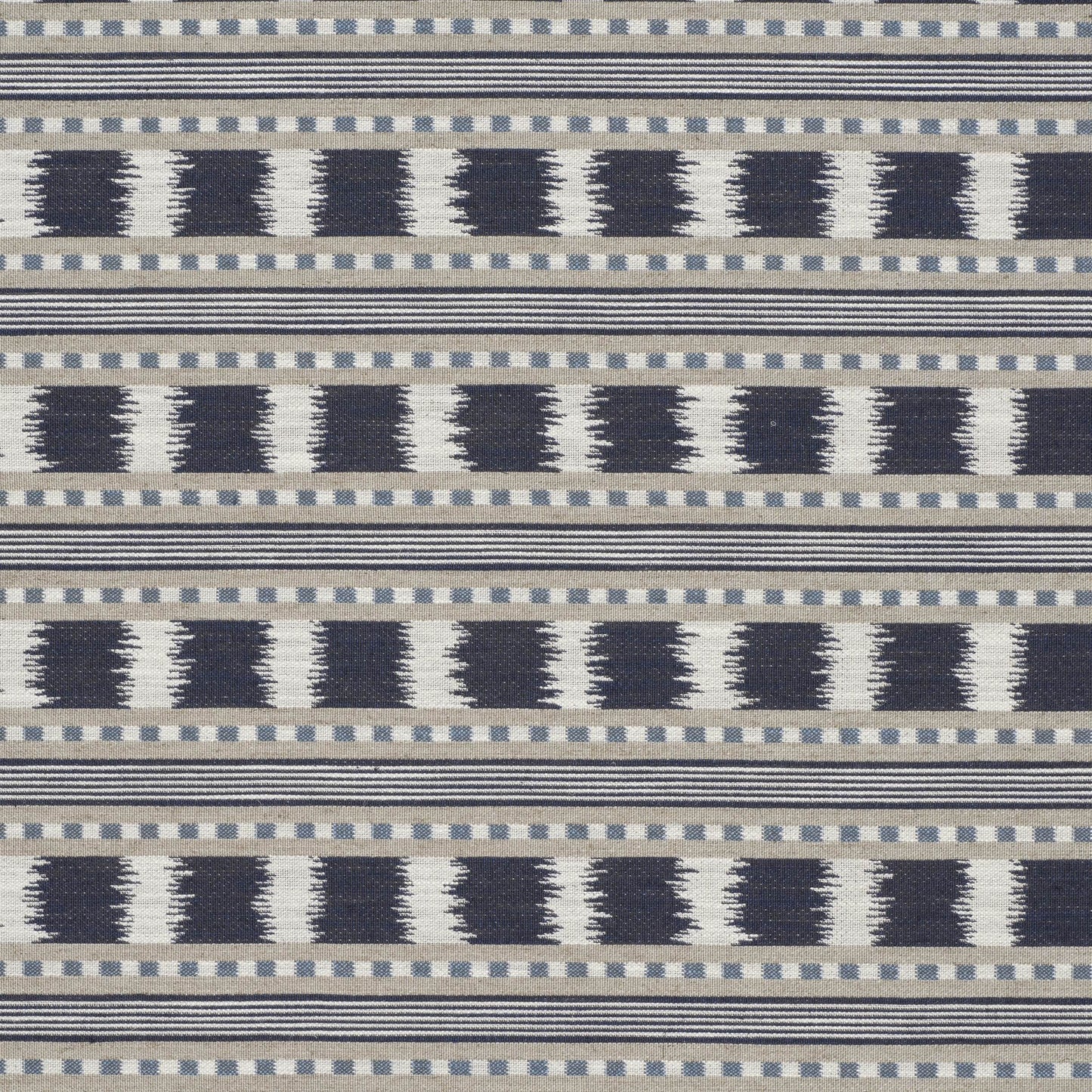 Calder Drum Stool – James Hare Paxton Ikat Stripe