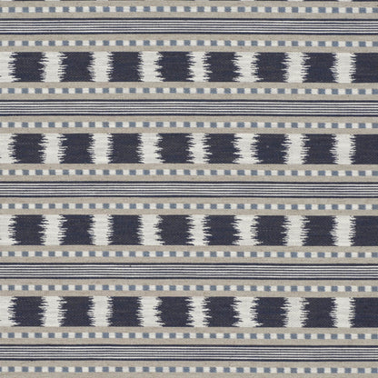 Calder Drum Stool – James Hare Paxton Ikat Stripe