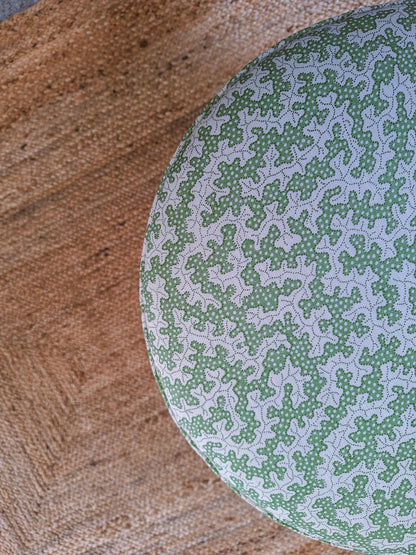 Calder Drum Stool — Printed Cotton