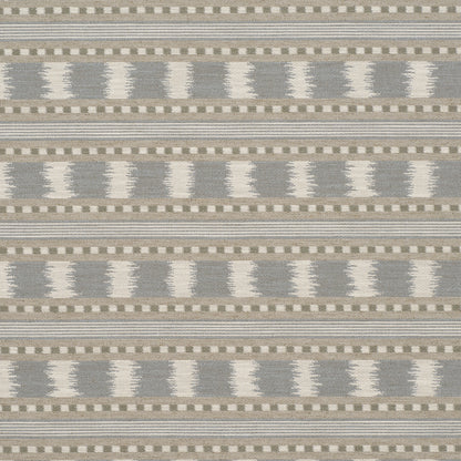 Calder Drum Stool – James Hare Paxton Ikat Stripe