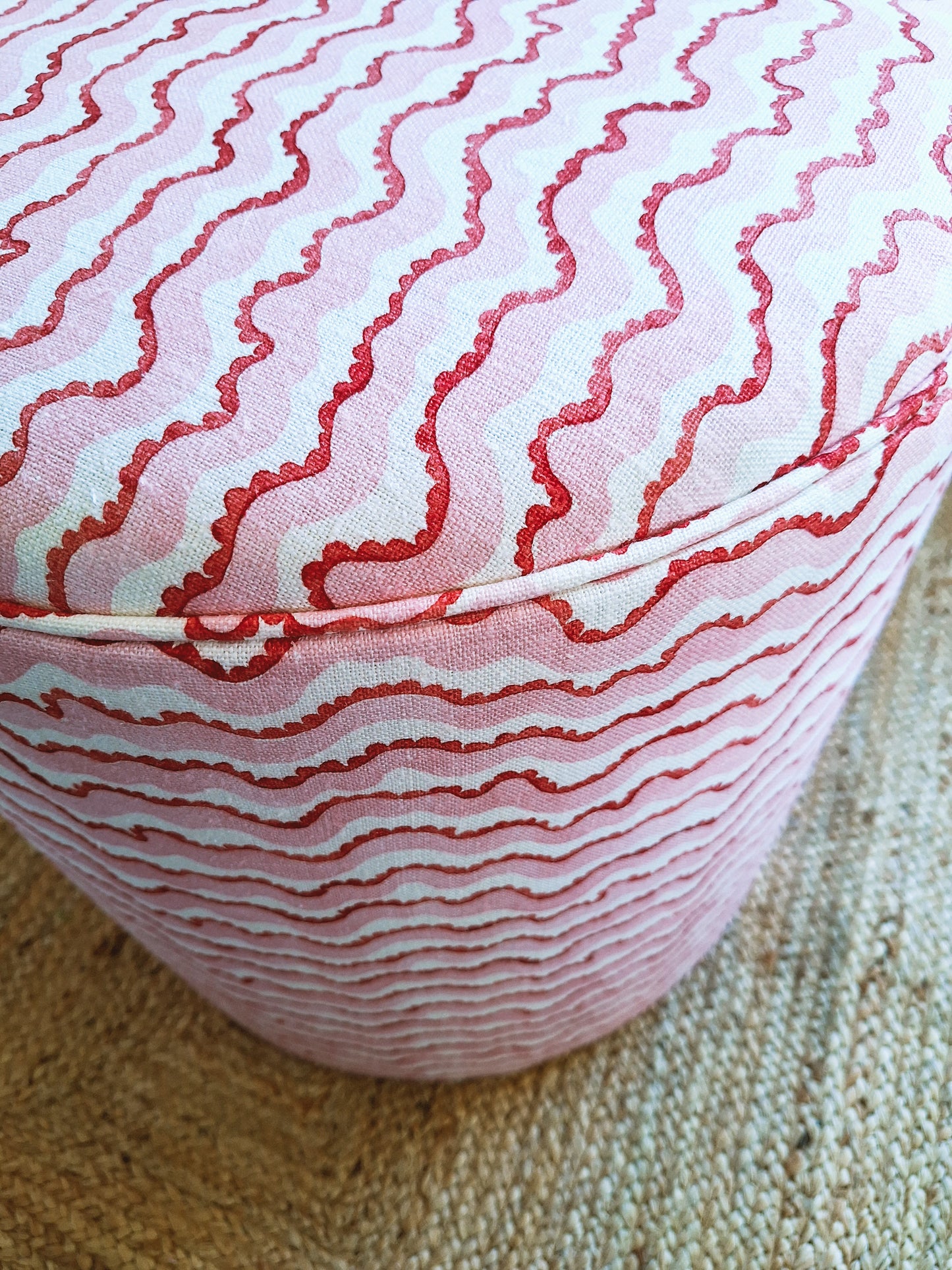 Calder Drum Stool – Linwood Waltzer Linen