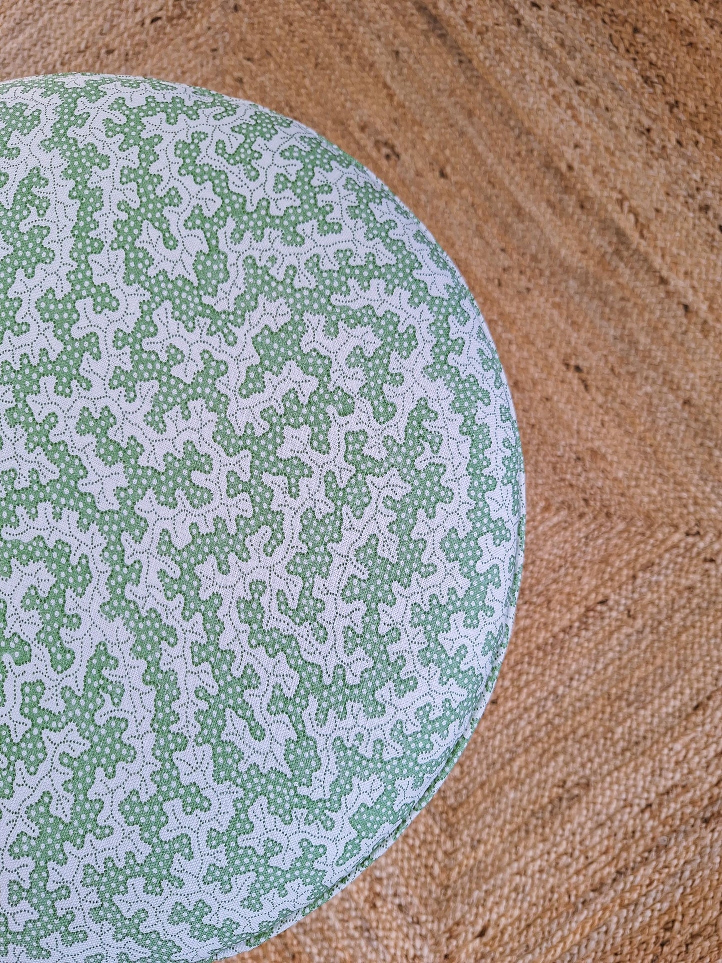 Calder Drum Stool — Printed Cotton